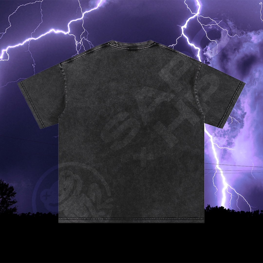 SNOW WASHED Grupo Nietzsche Oversized Cotton T-Shirt - Image 4