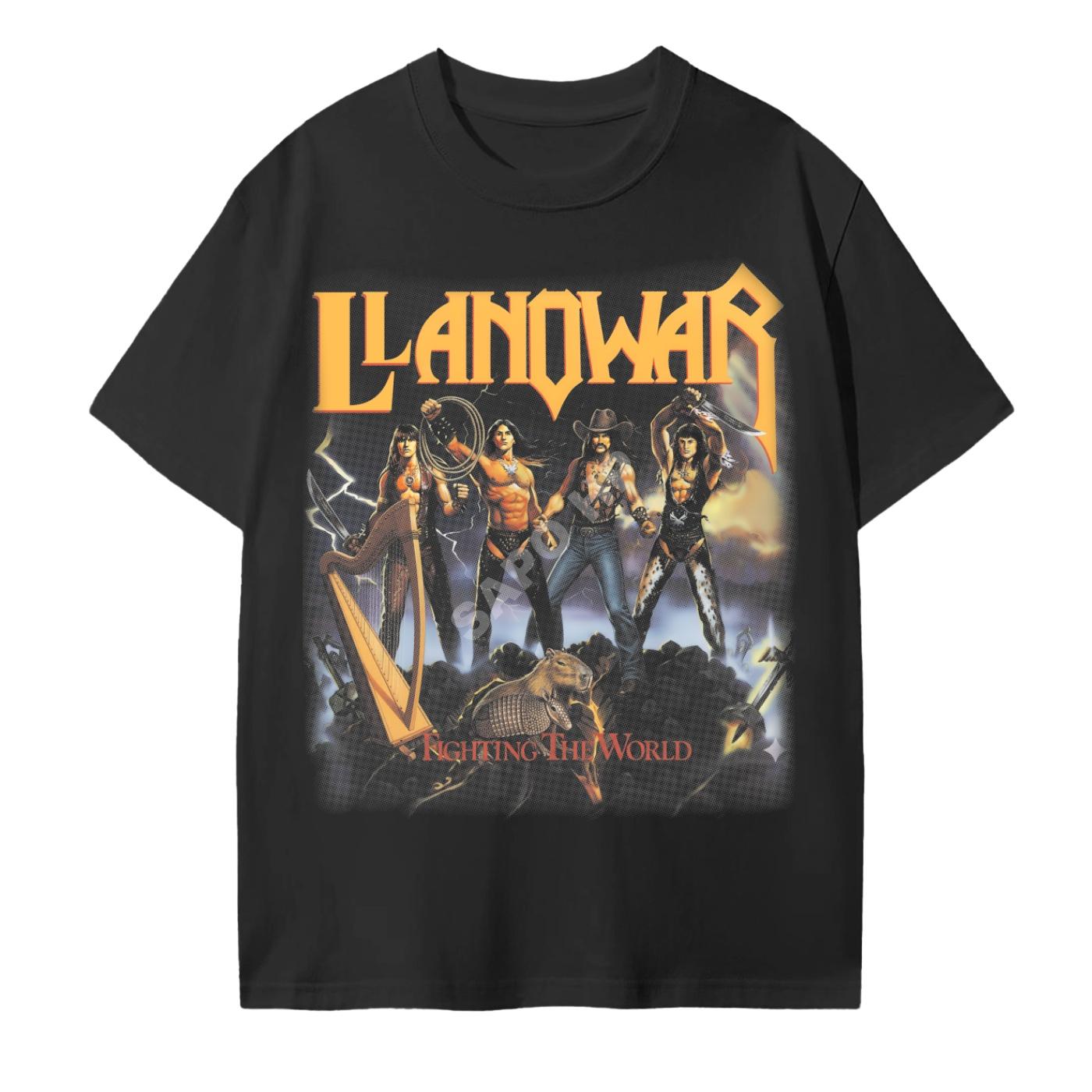 LlanoWar Unisex Seamless Cotton T-Shirt
