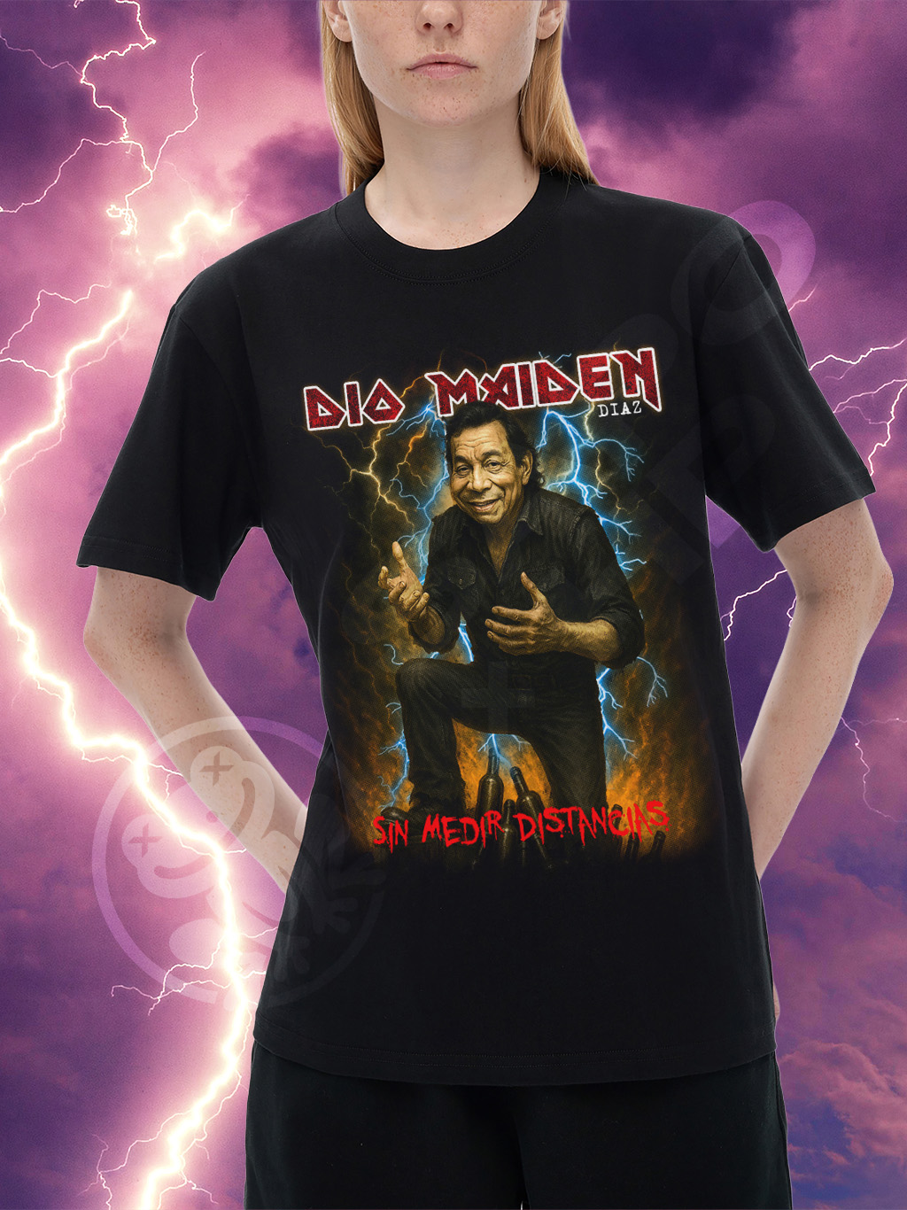 Dio Maiden Unisex Seamless Cotton T-Shirt - Image 5