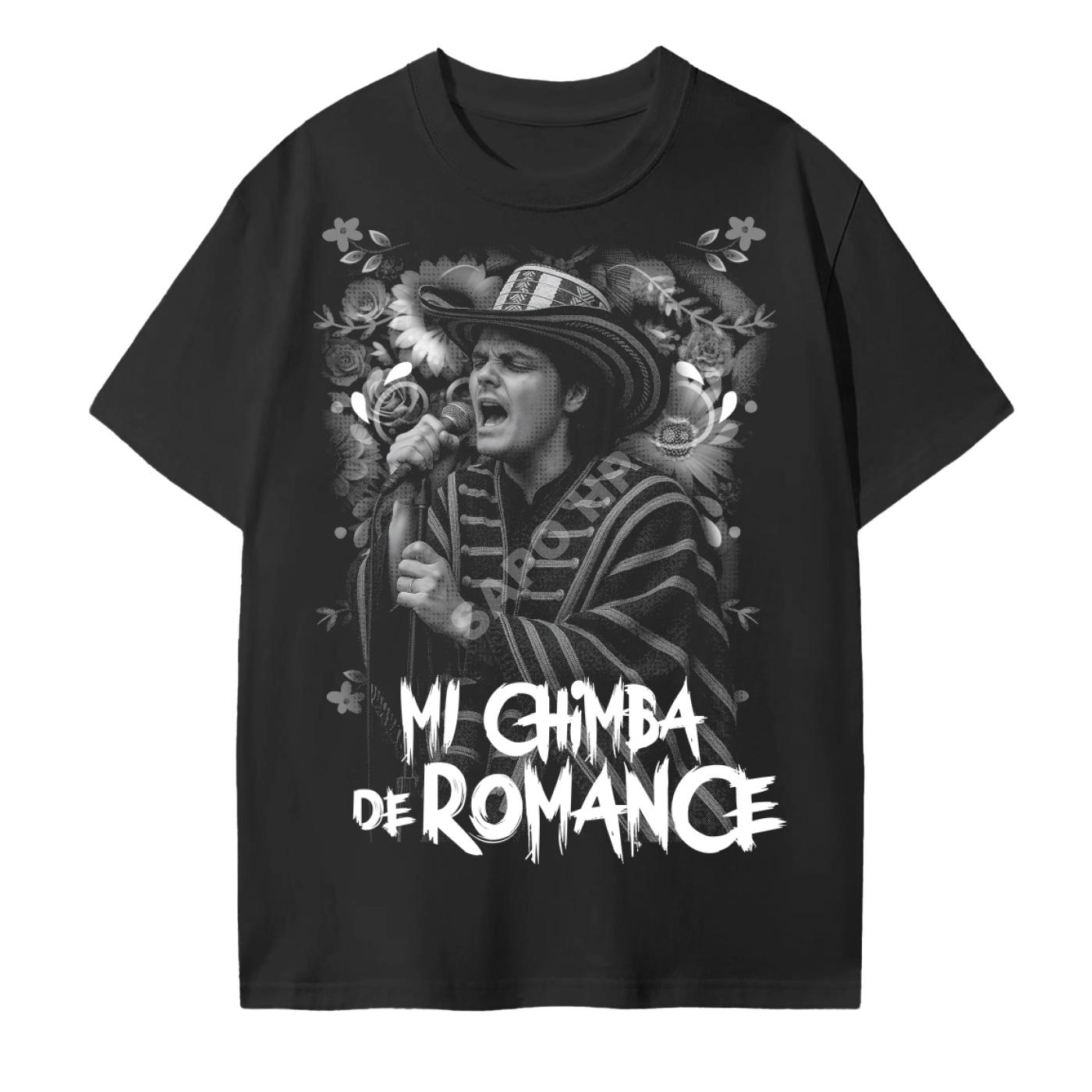 Mi Chimba de Romance Unisex Seamless Cotton T-Shirt