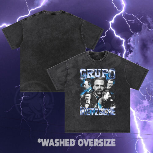 Grupo Nietzsche Oversized Wash T-Shirt
